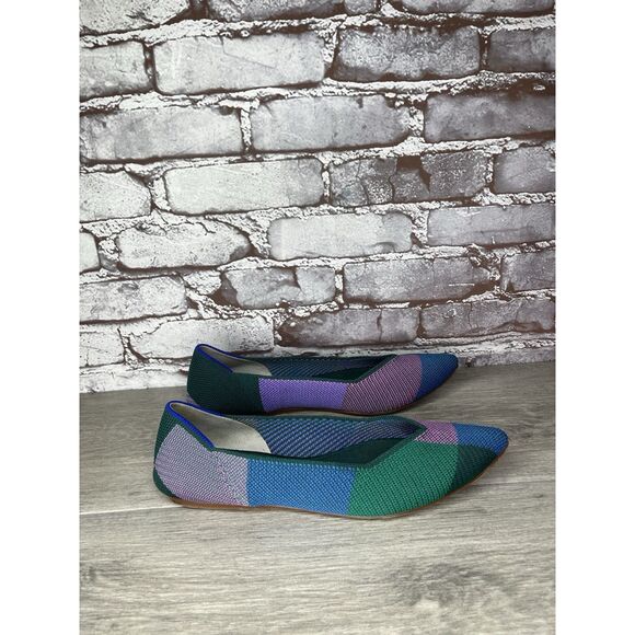 Rothys Fabric Pointed Toe Textile Slip On Ballet Flats Women’s Sz 9.5M US/40.5EU - Picture 4 of 16
